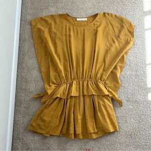 Elegant Mustard Women's Top